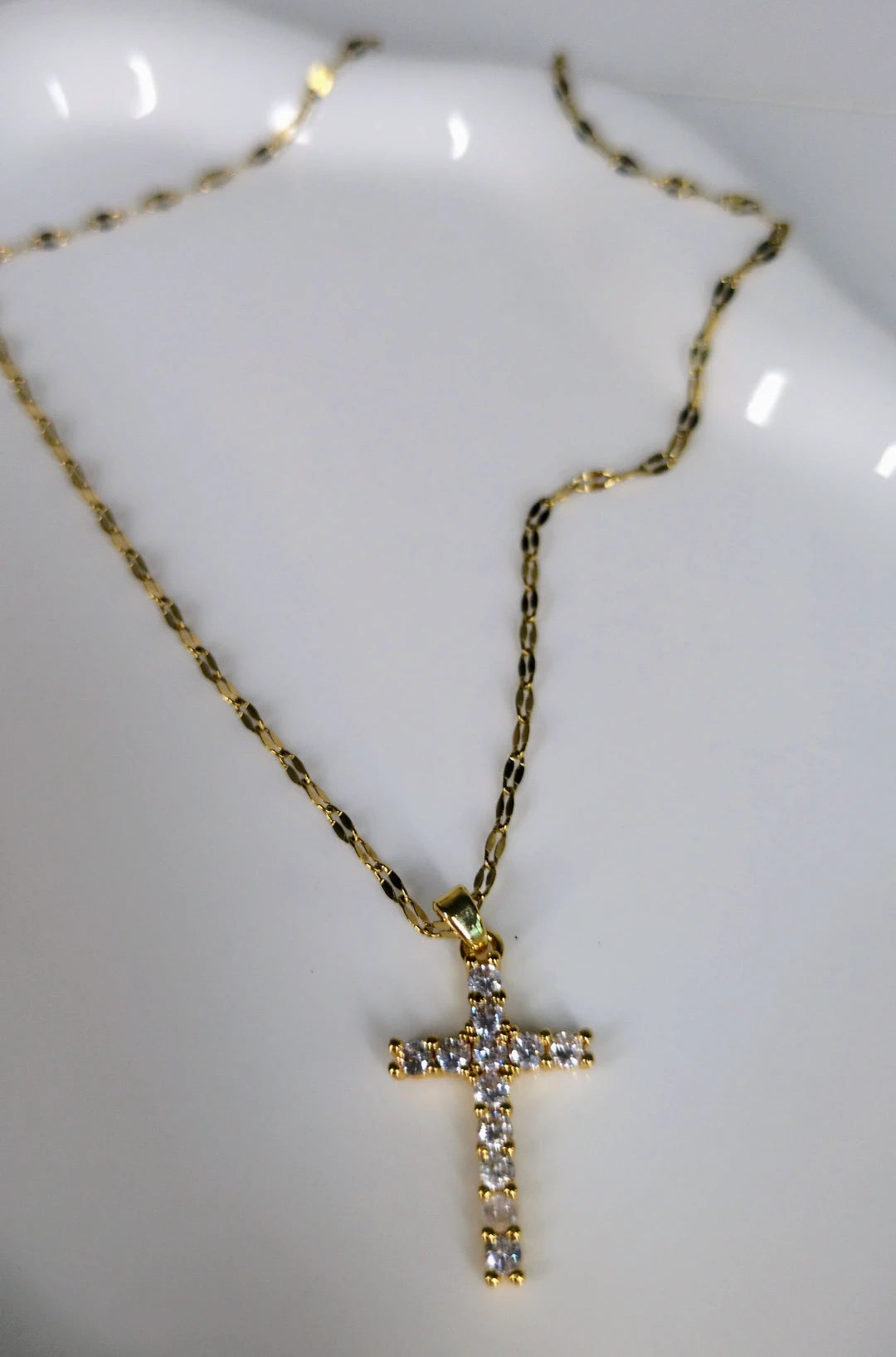 Lux Cross Necklace