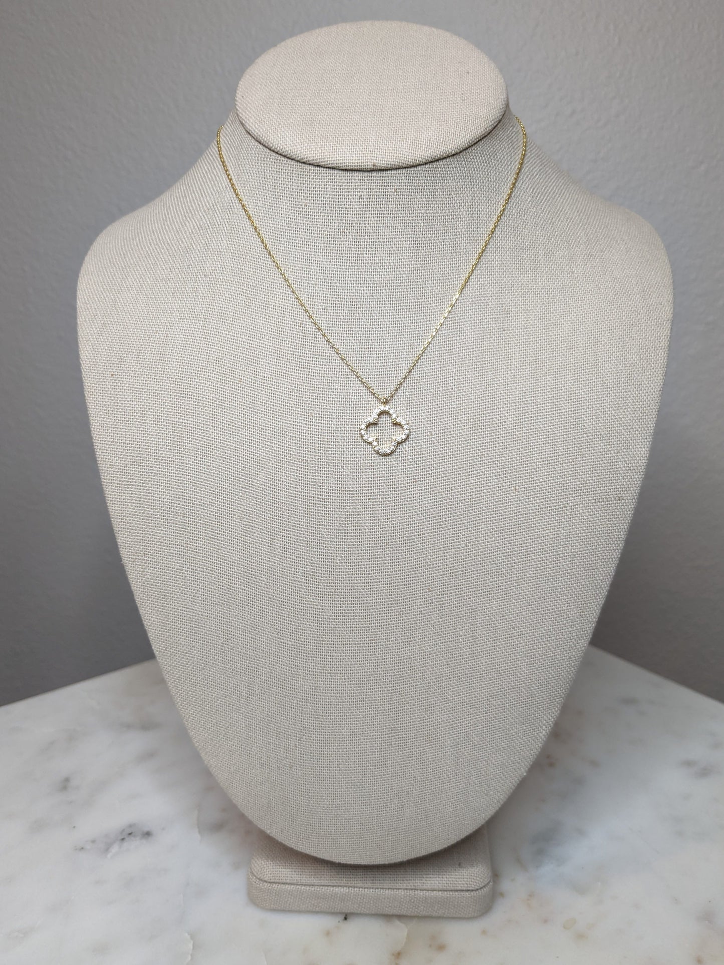 Osito Collection Sparkle Emblem Necklace