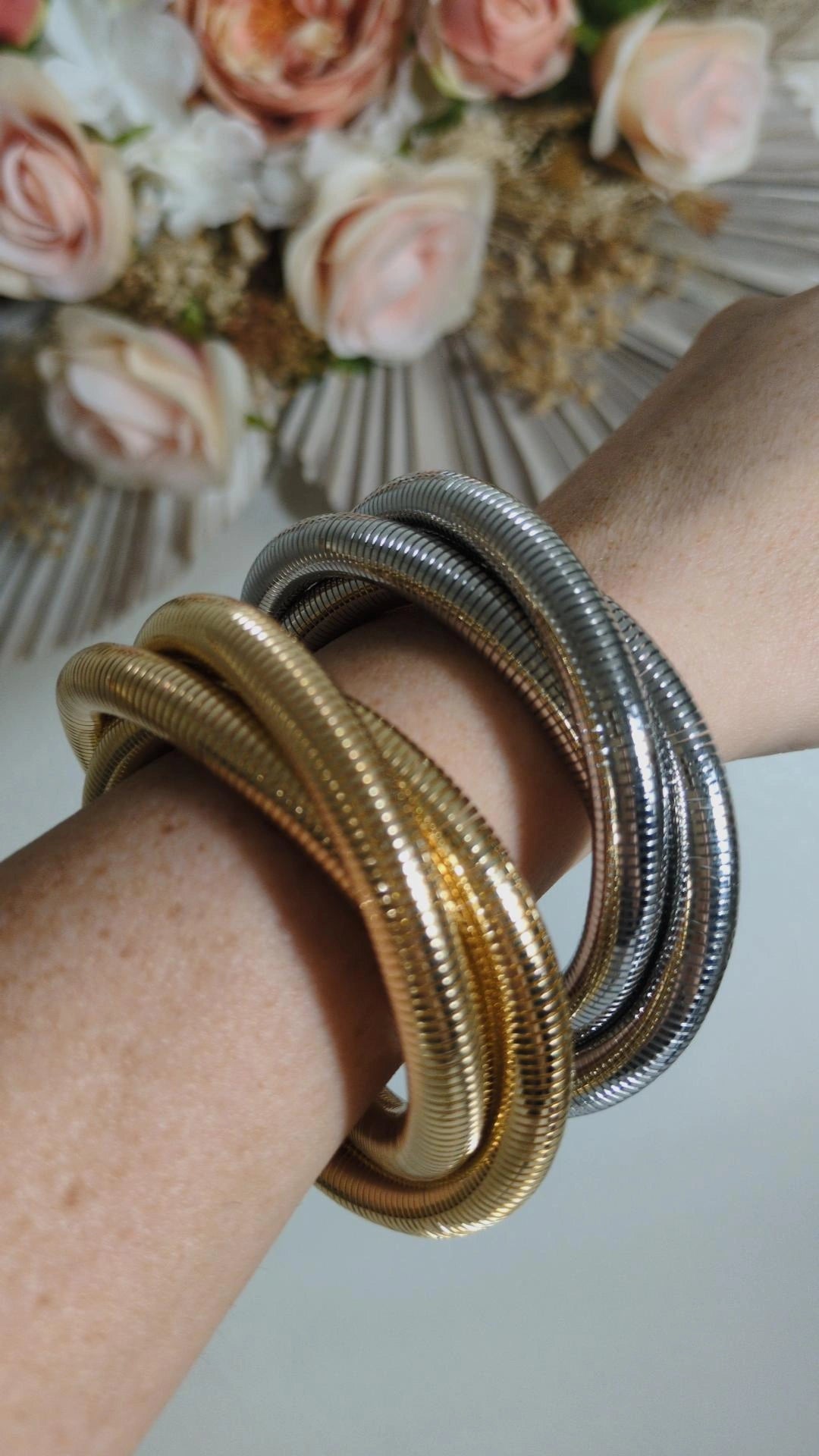 Coil Wrap Bangle