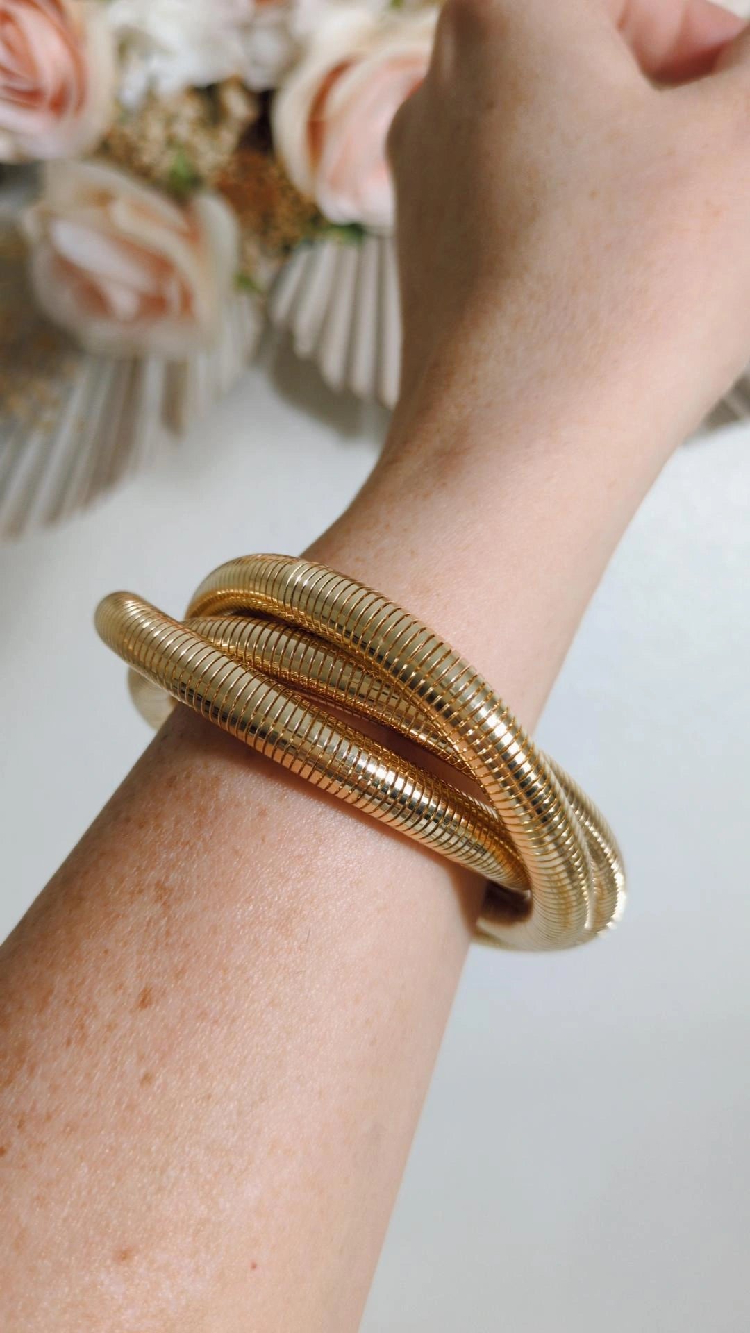 Coil Wrap Bangle