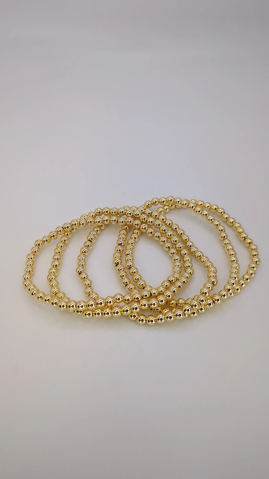 Gold Beaded Bracelet