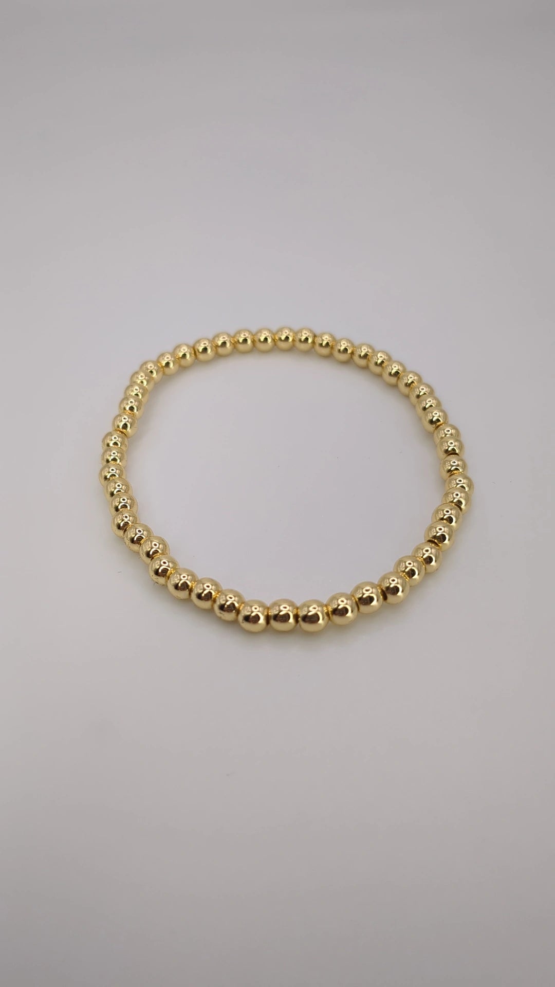 Gold Beaded Bracelet