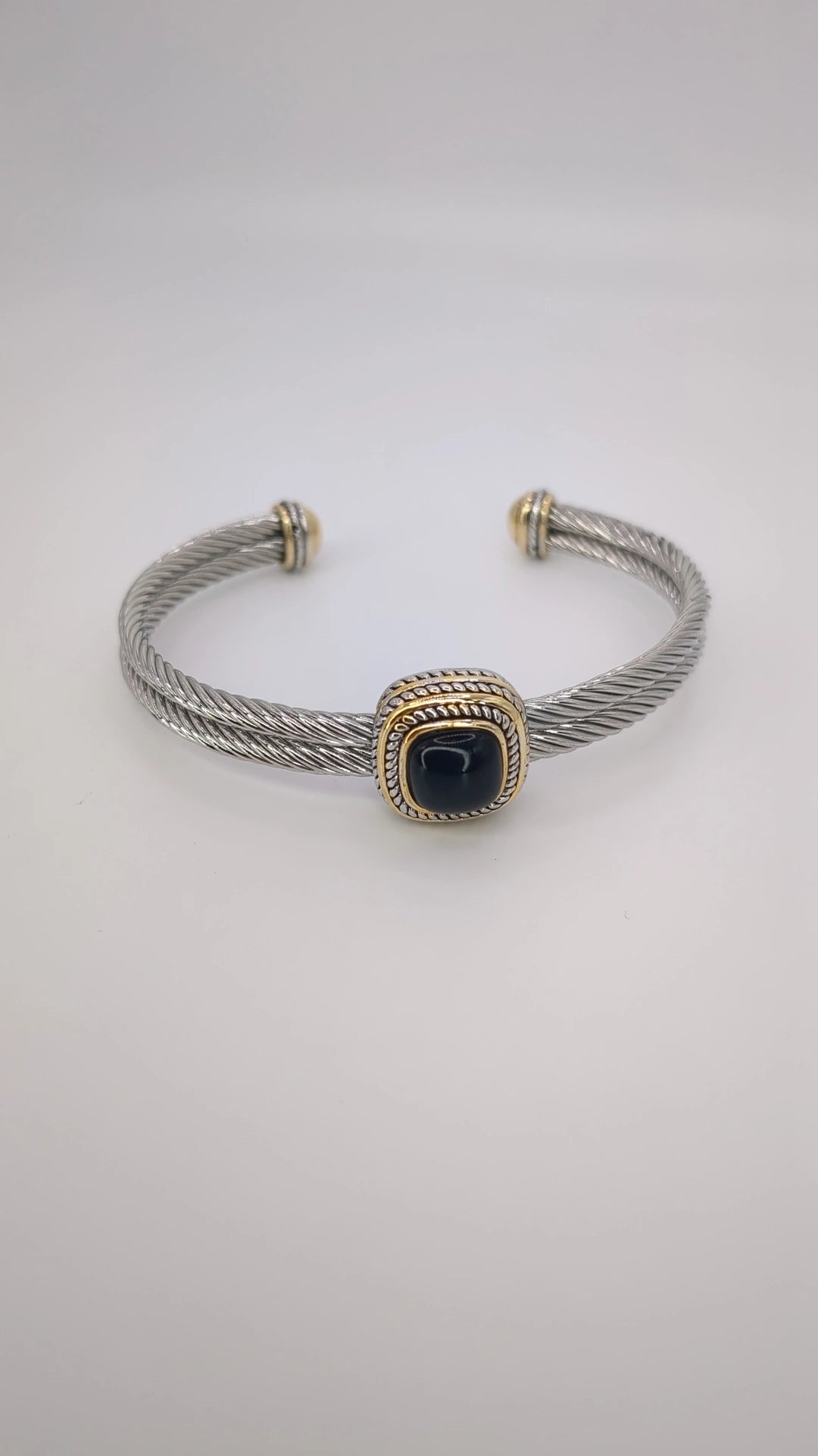 Elegant Classic Cable Bangle