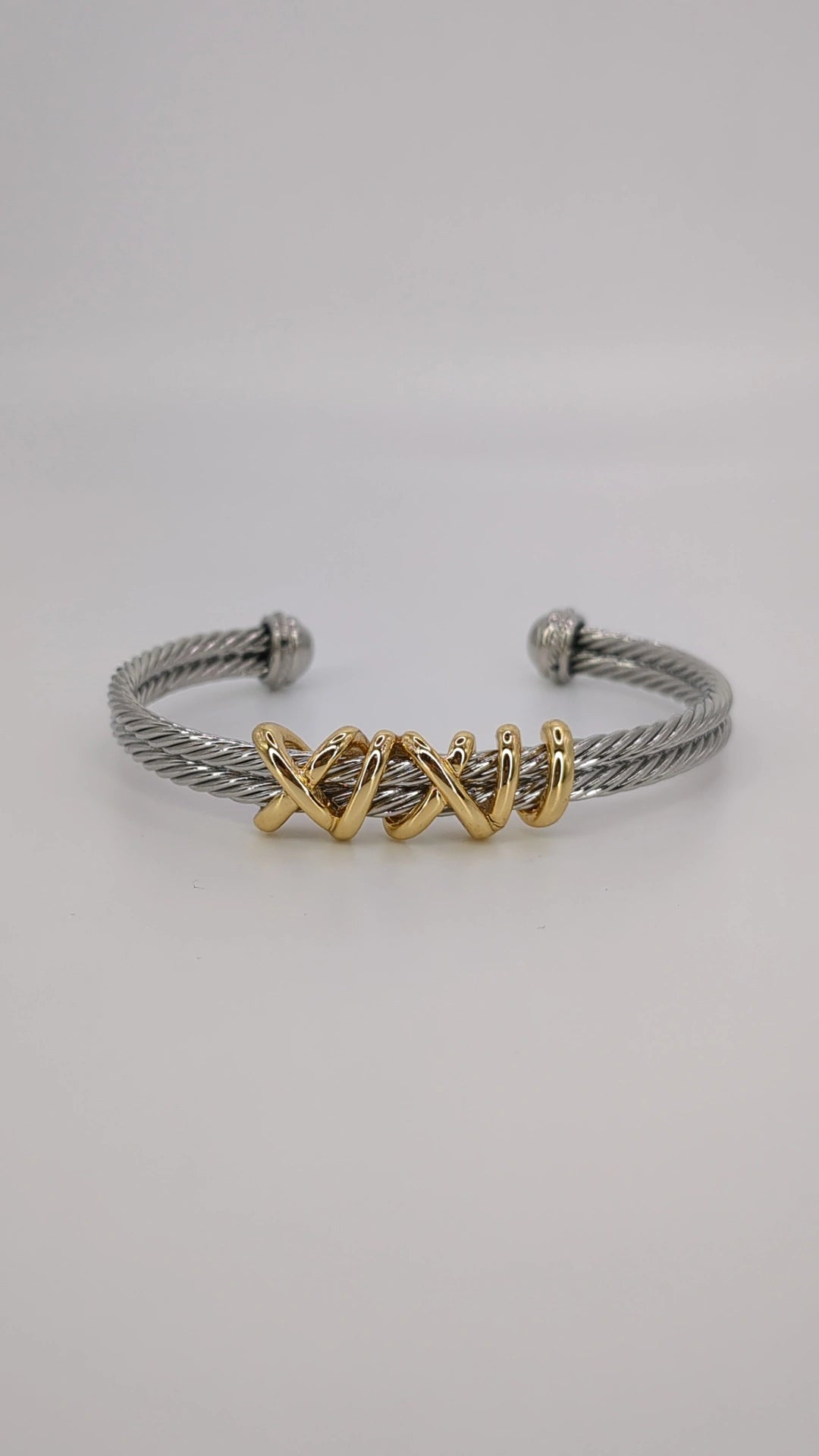 Wrapped Cable Bangle