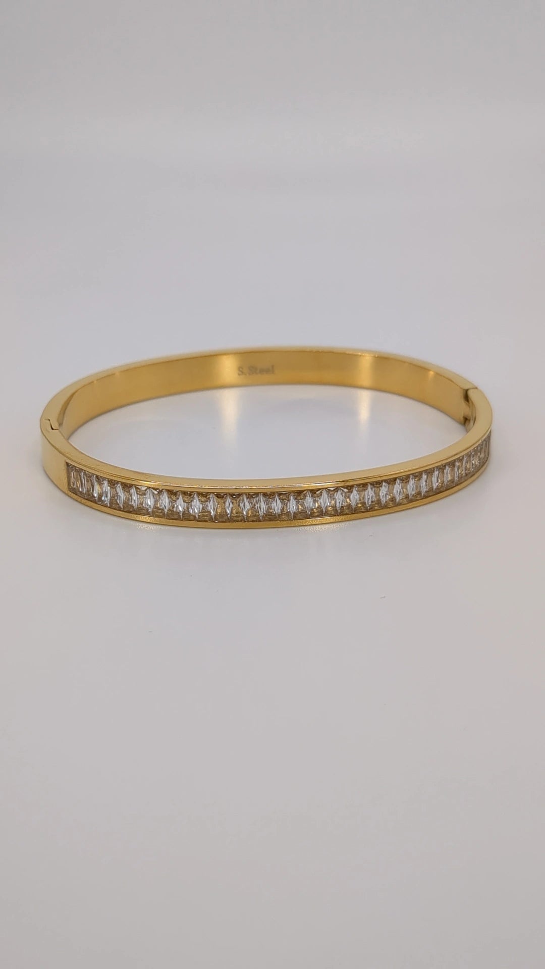 Eternity Crystal Bangle