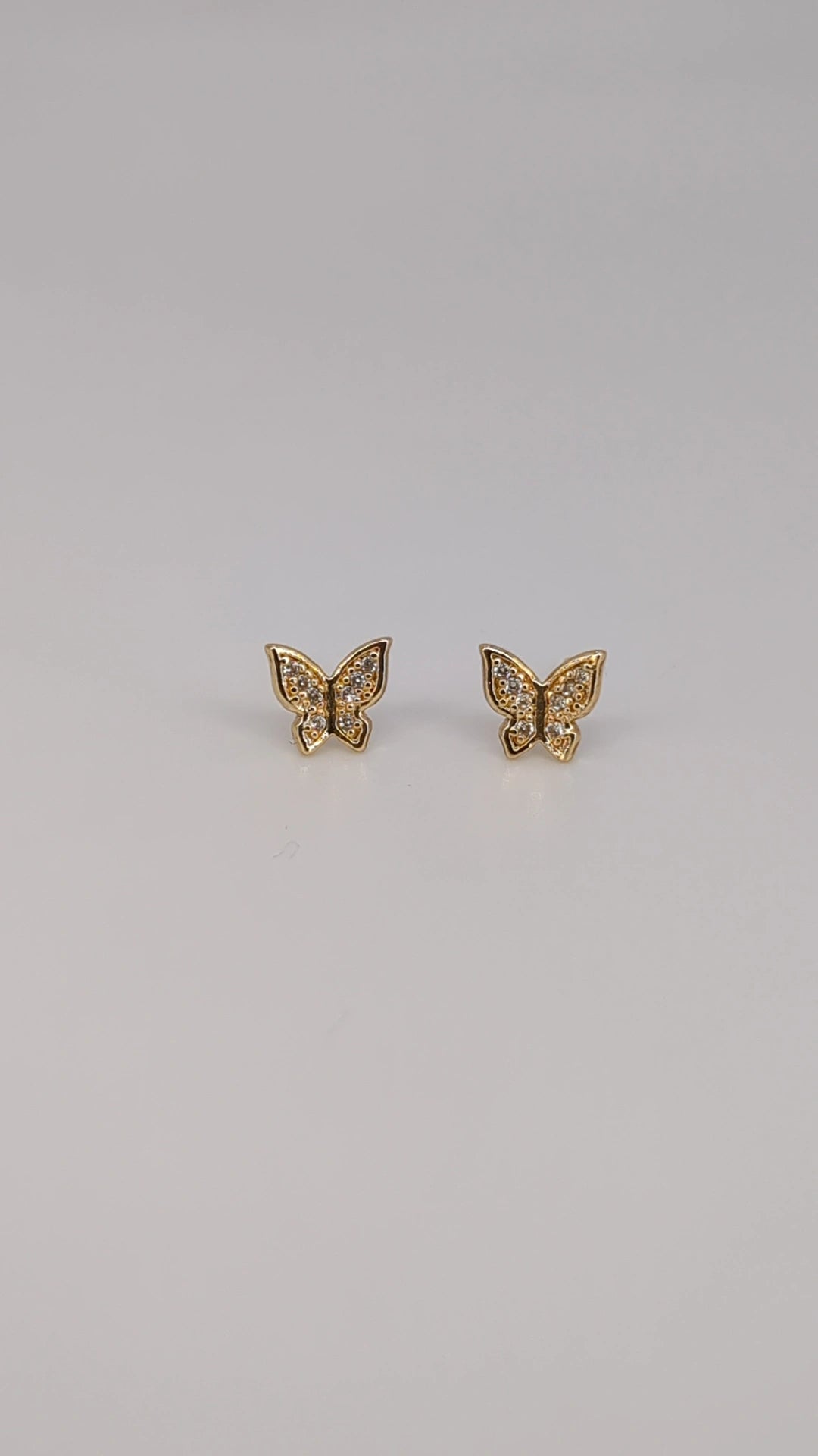 Mini Butterfly Stud Earrings