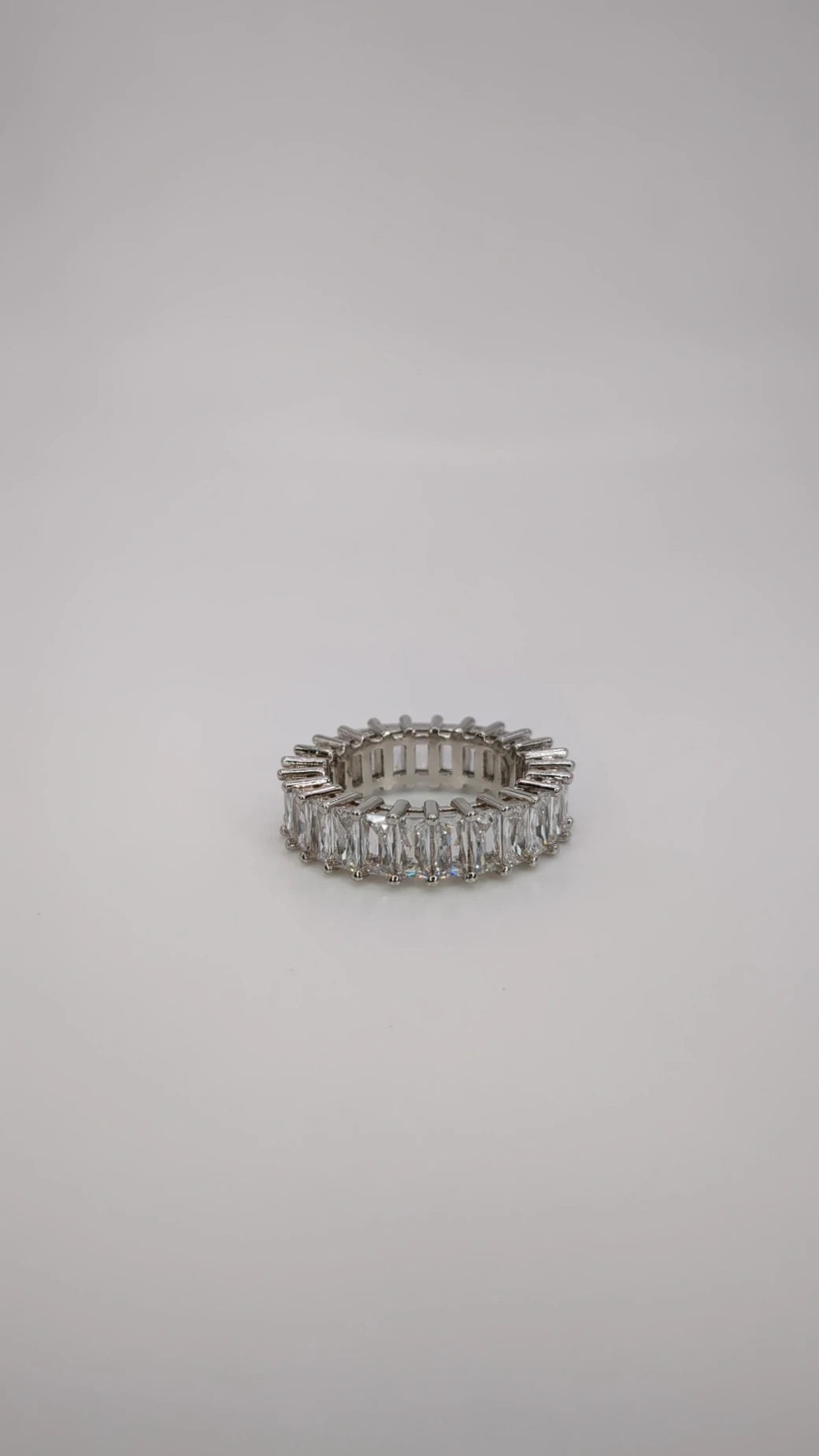 Princess Cut Eternity Ring