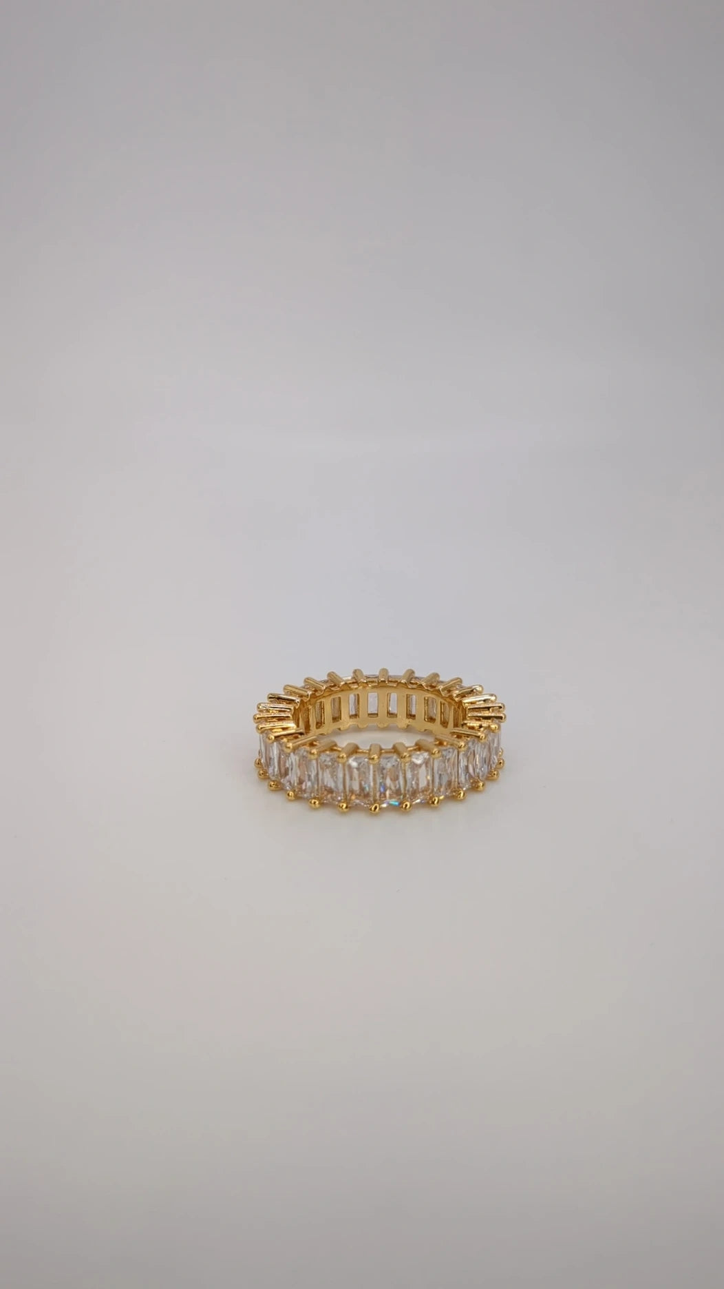 Princess Cut Eternity Ring