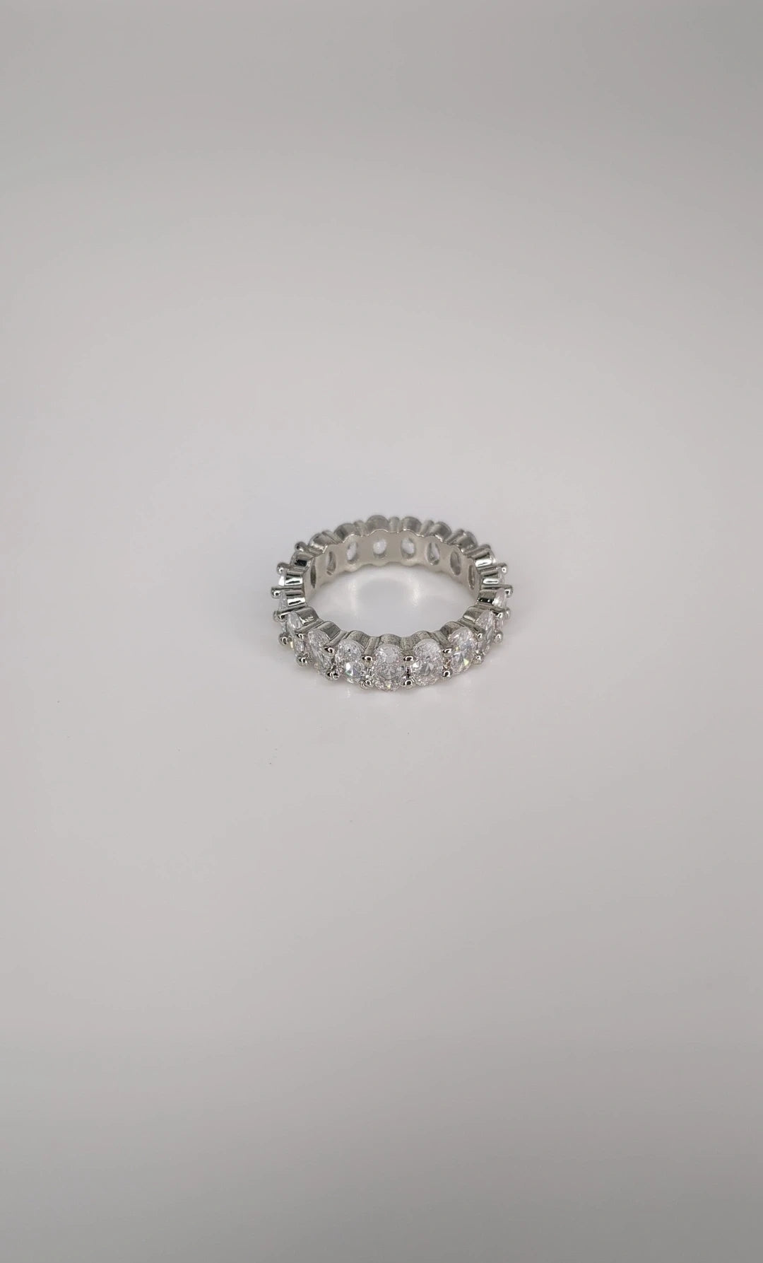 Classic Oval Eternity Ring