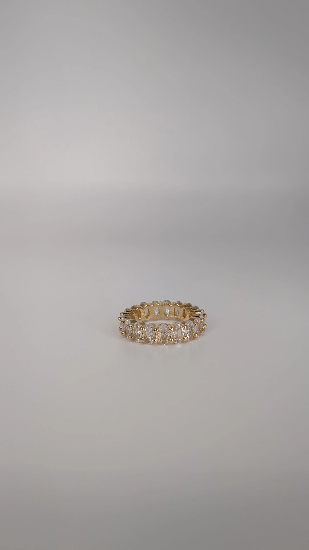 Classic Oval Eternity Ring