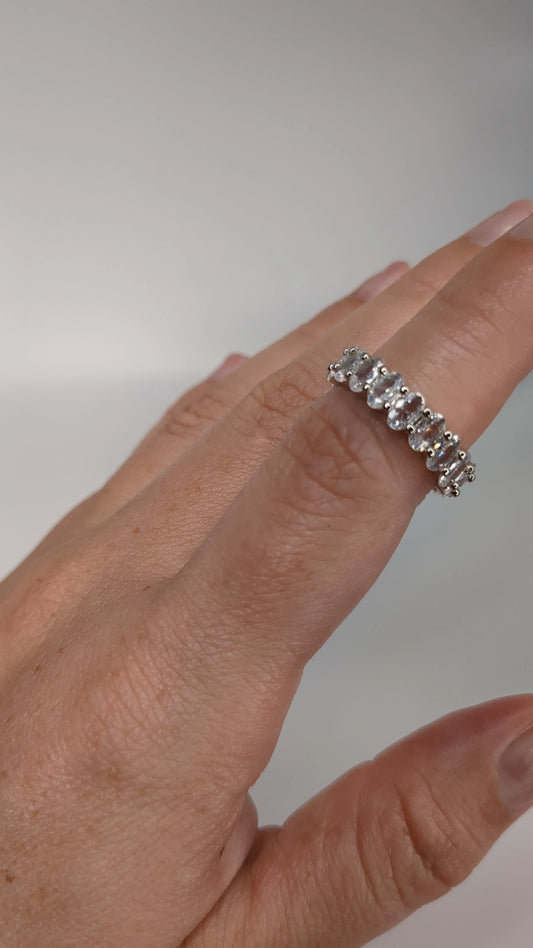 Classic Oval Eternity Ring