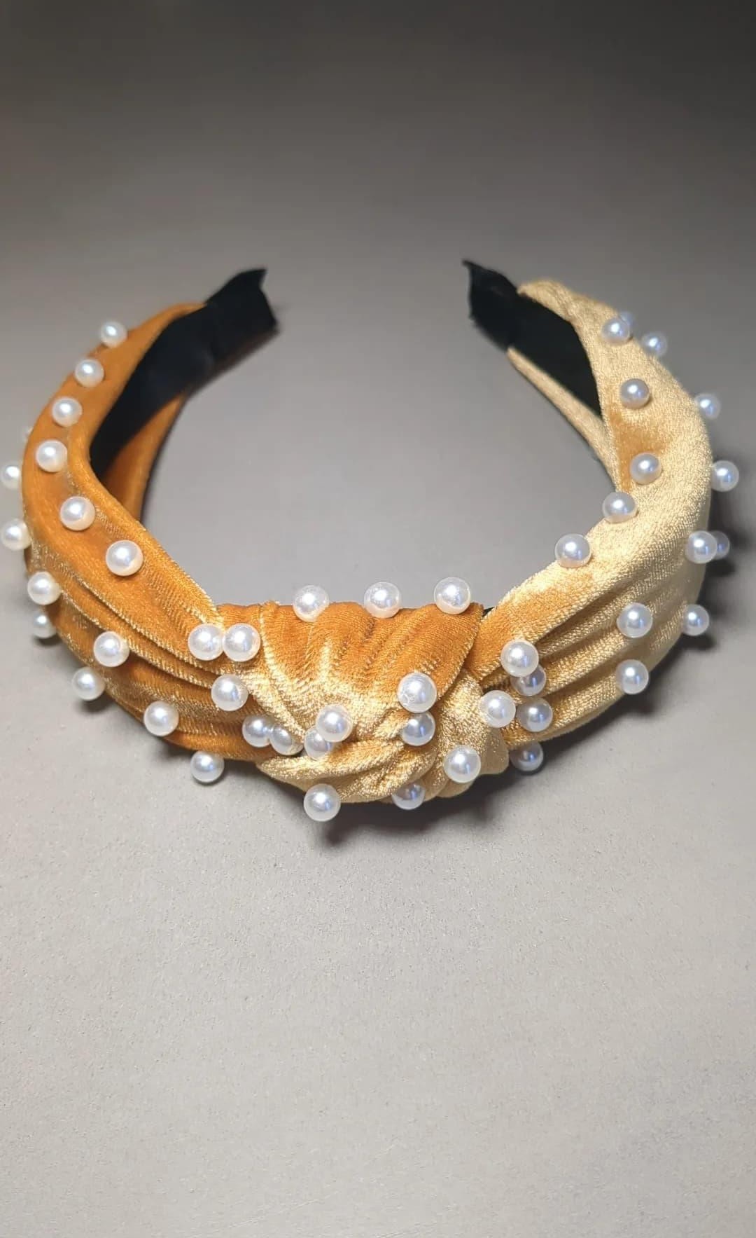 Pearl Velvet Headband