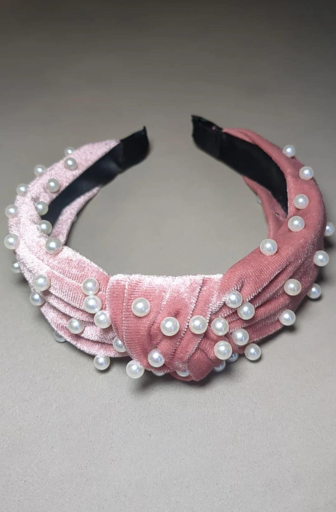 Pearl Velvet Headband