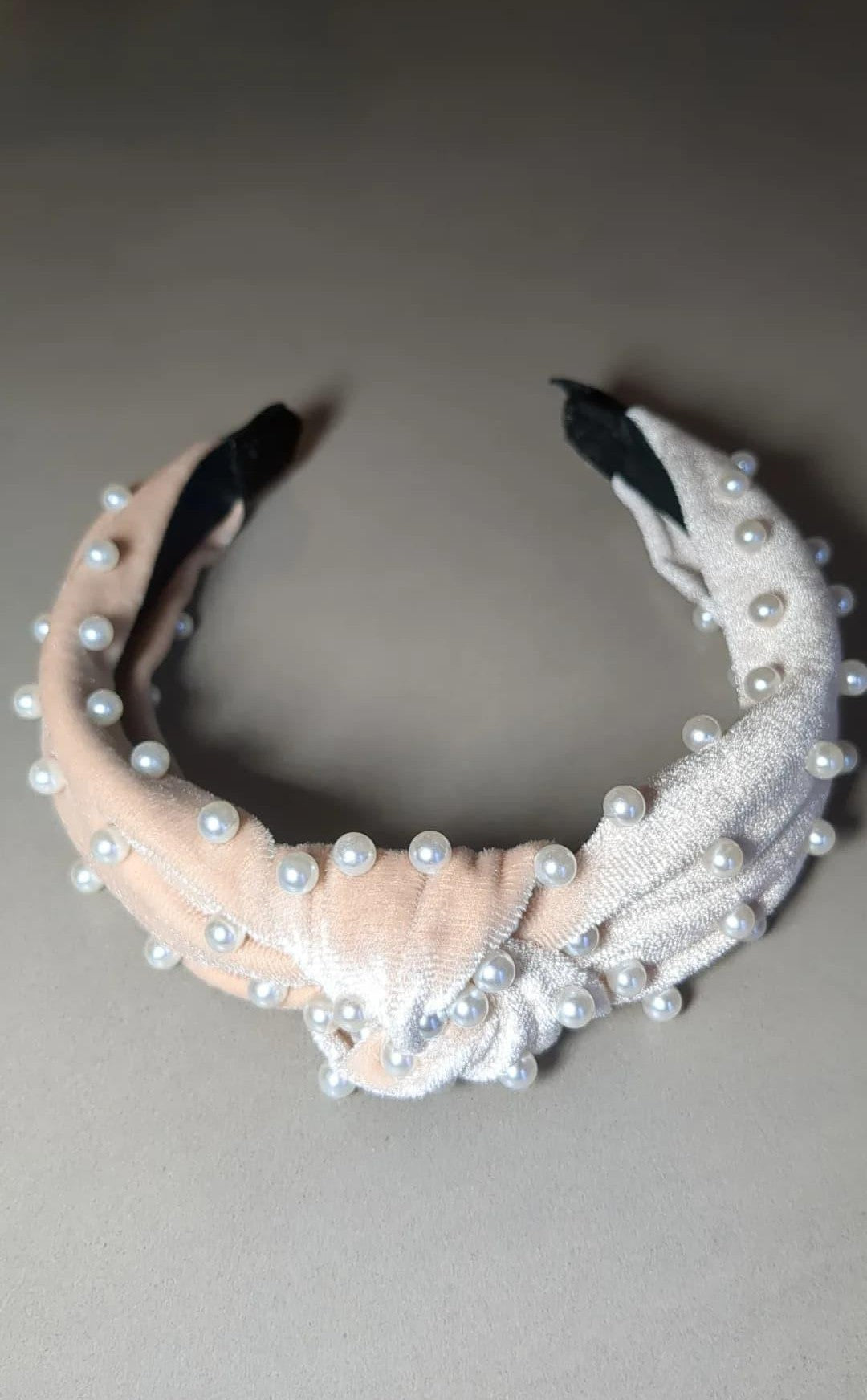 Pearl Velvet Headband