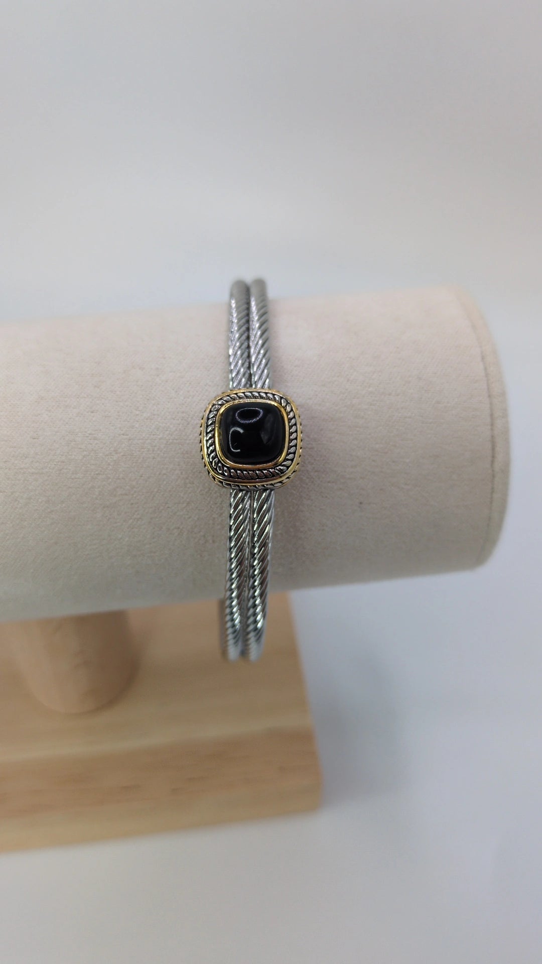 Elegant Classic Cable Bangle