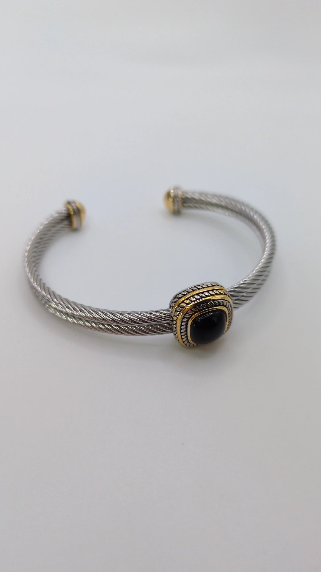 Elegant Classic Cable Bangle