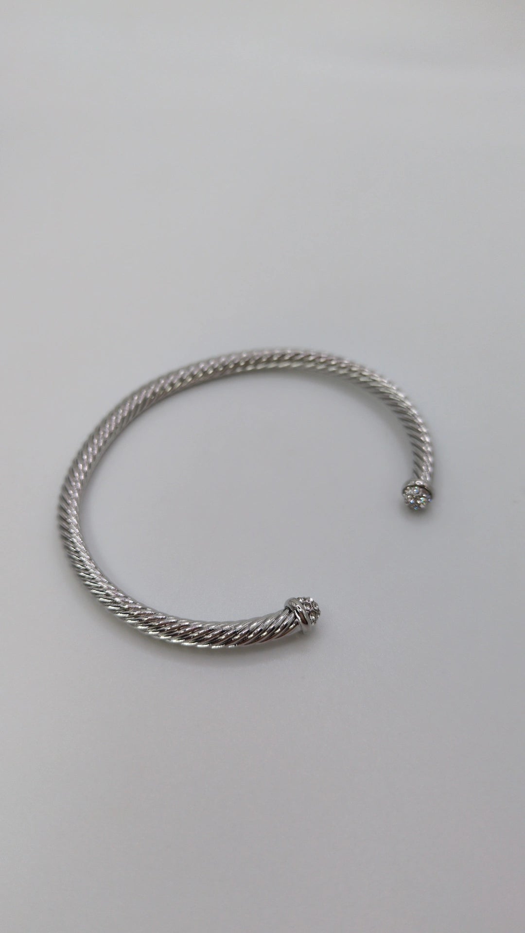 DY Diamond Cable Bangle