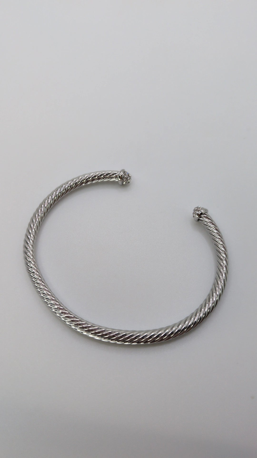 DY Diamond Cable Bangle