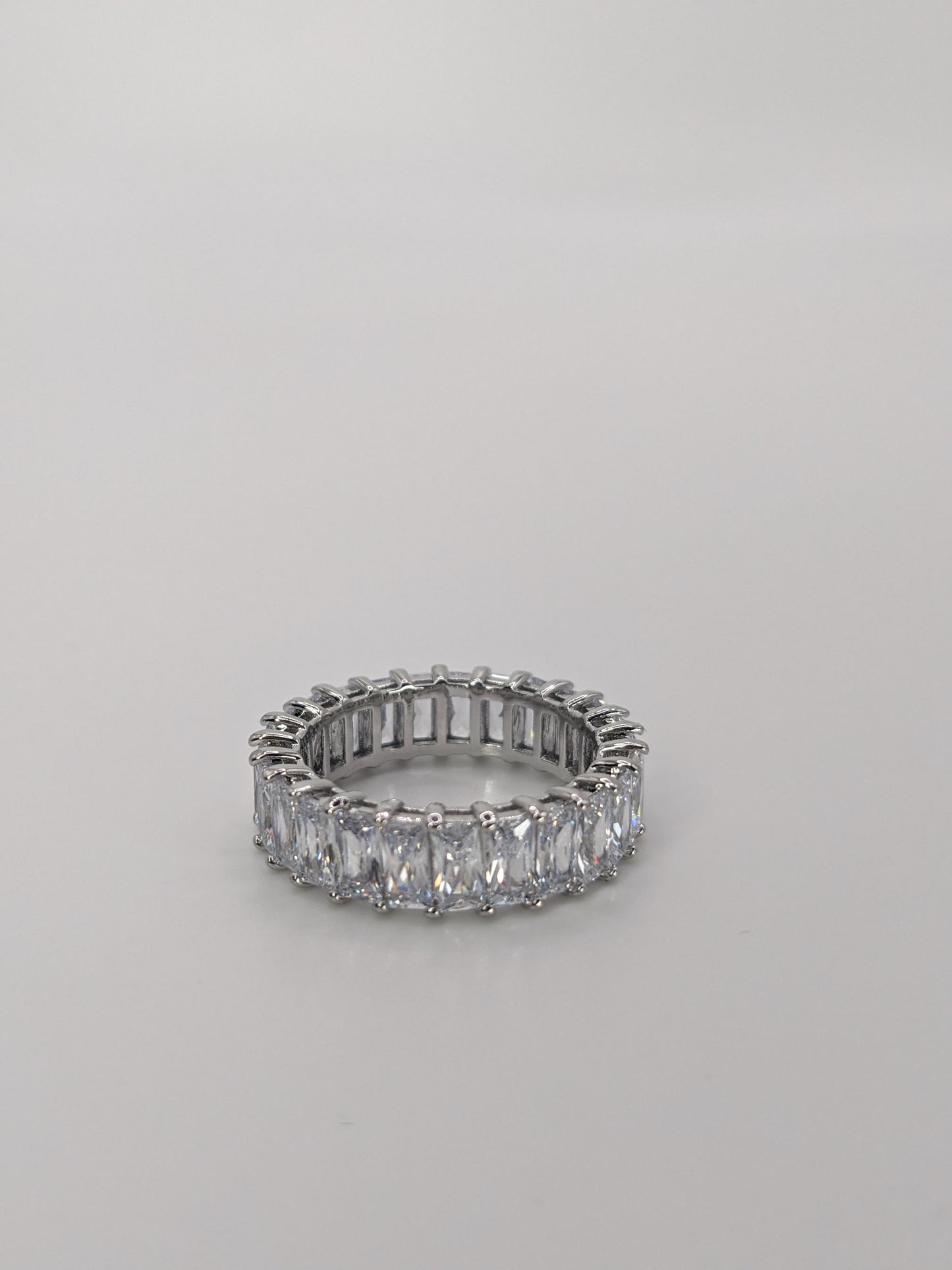 Princess Cut Eternity Ring