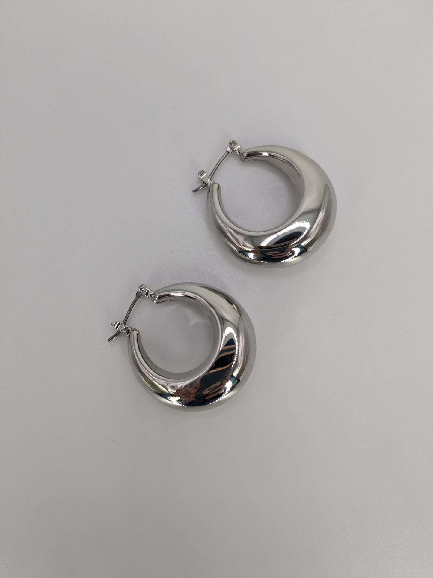 Chunky Hoop Earrings