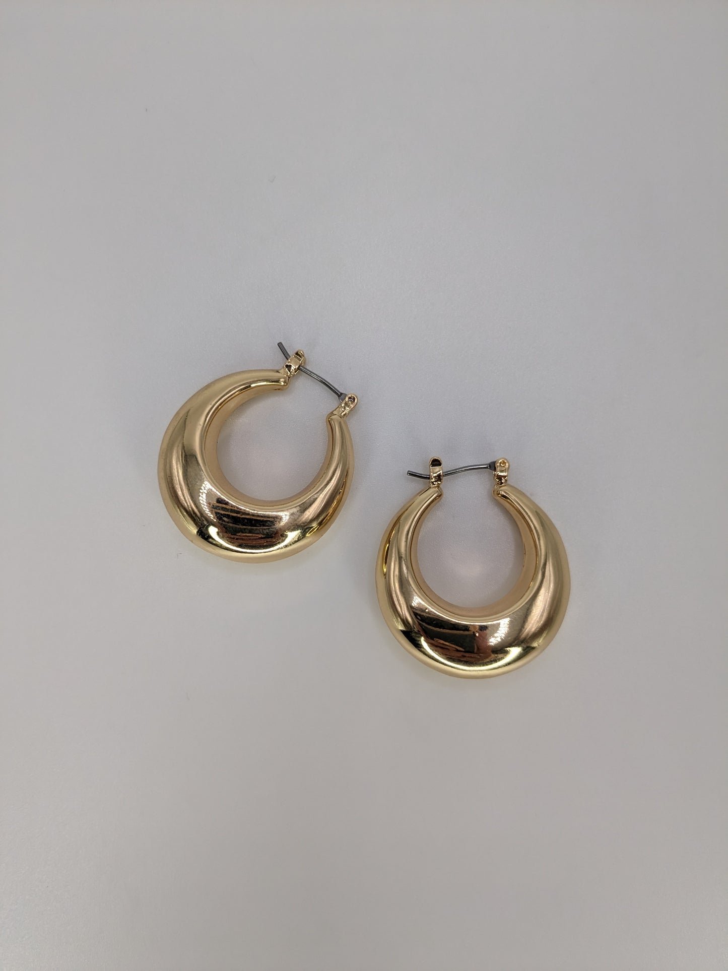 Chunky Hoop Earrings