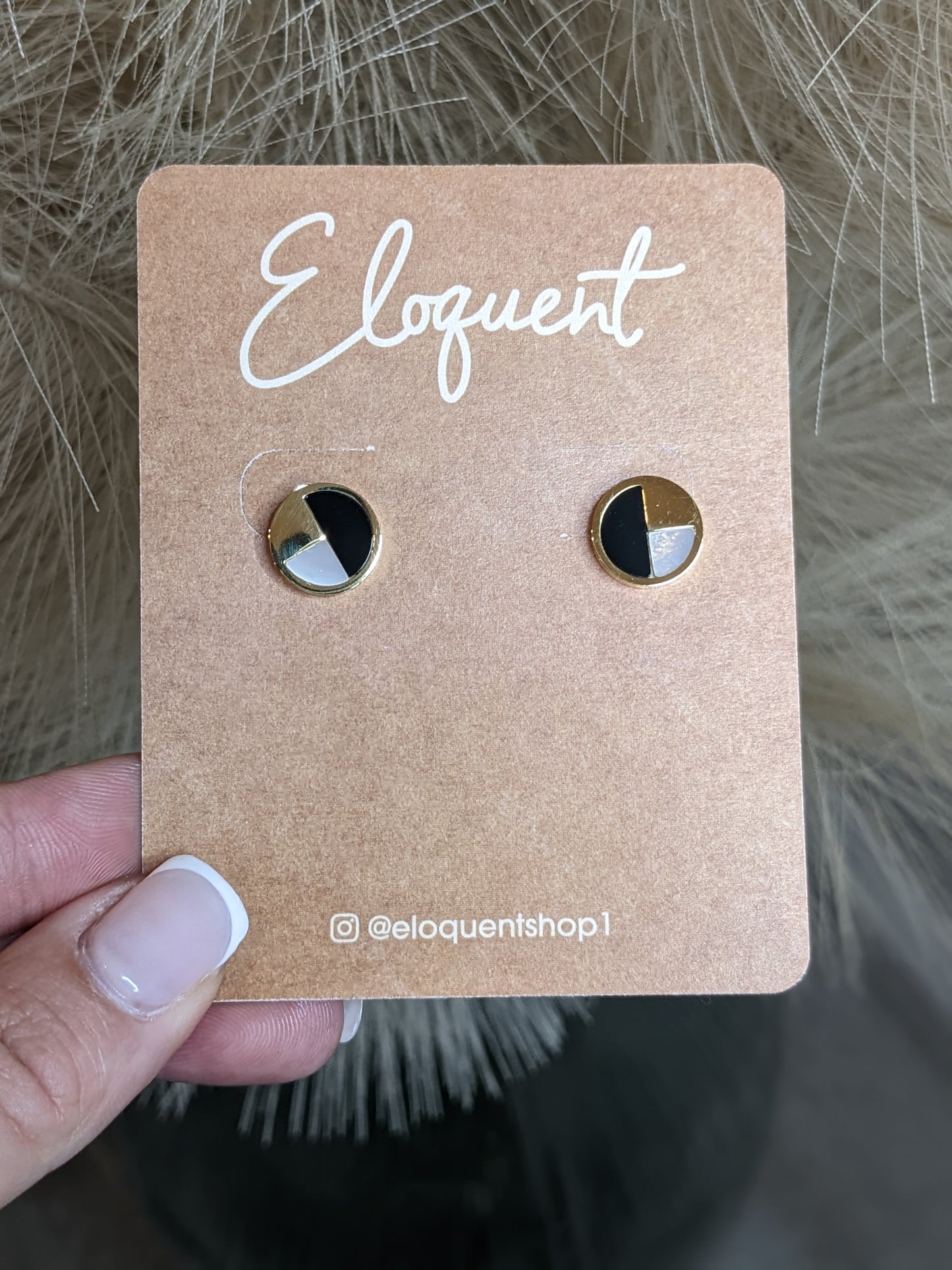 Geometric Stud Earrings