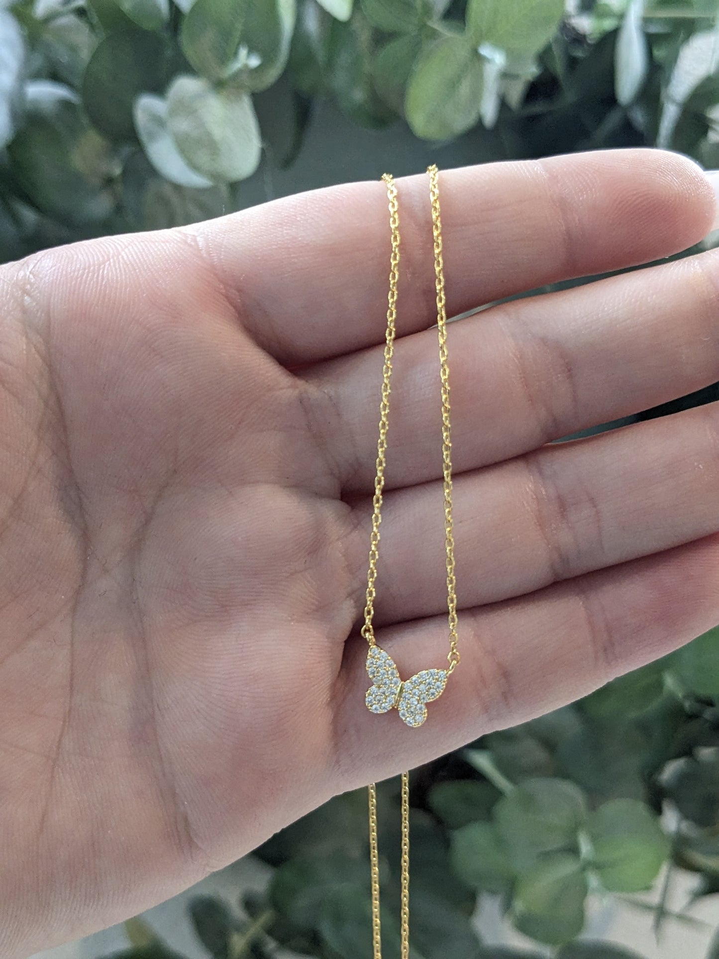 Dainty Butterfly Necklace