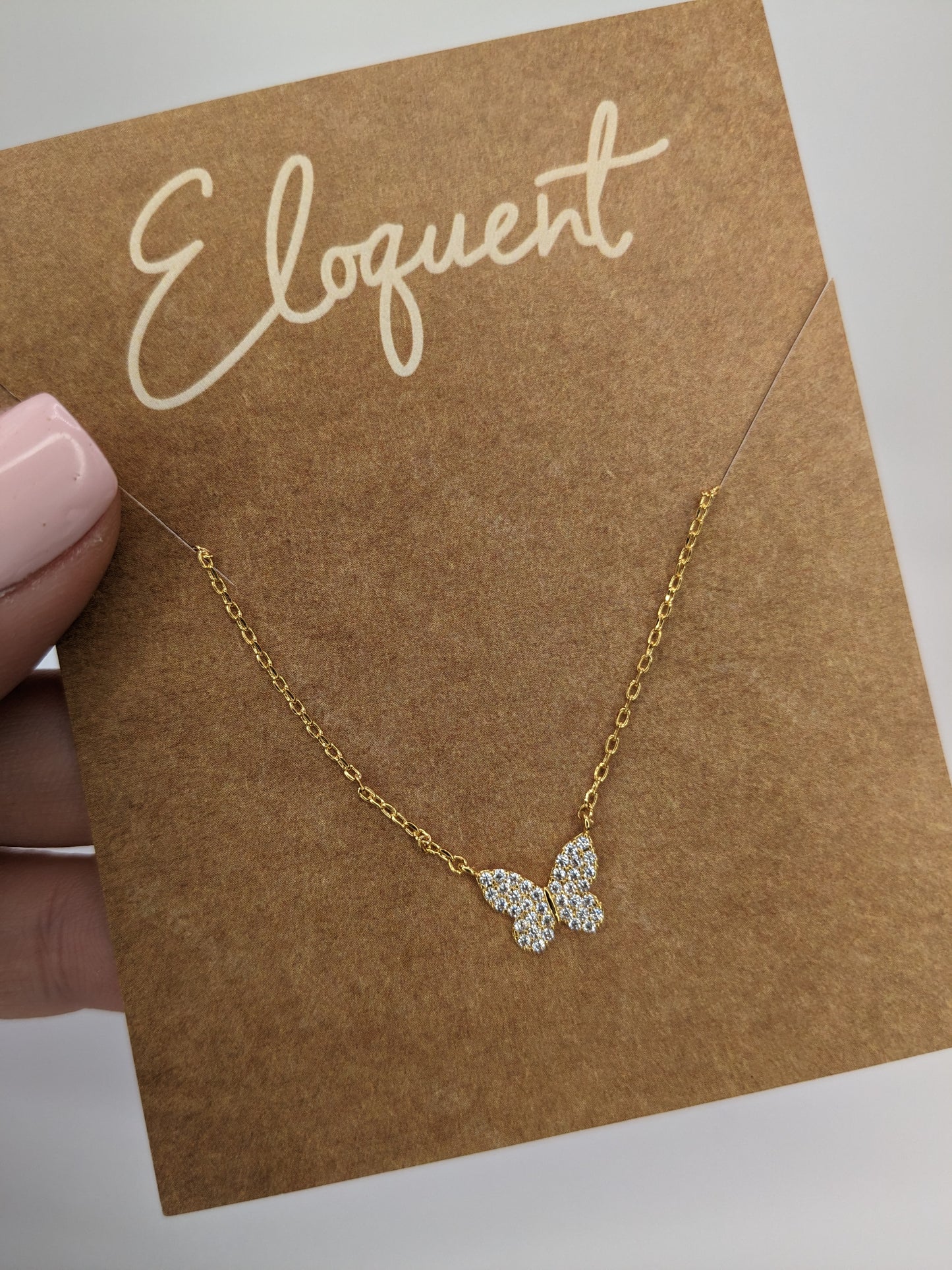 Dainty Butterfly Necklace