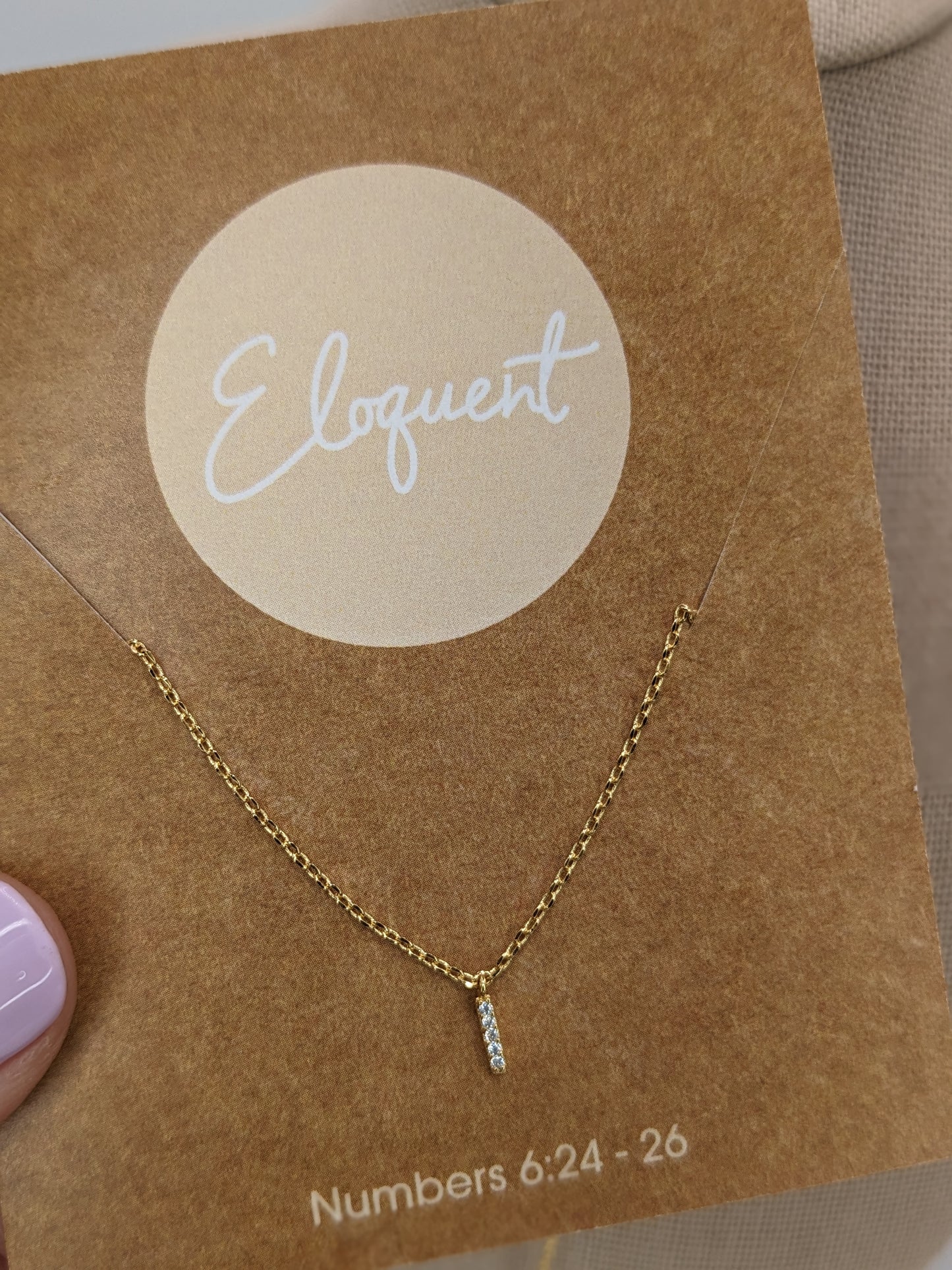 Dainty Mini Initial Necklace