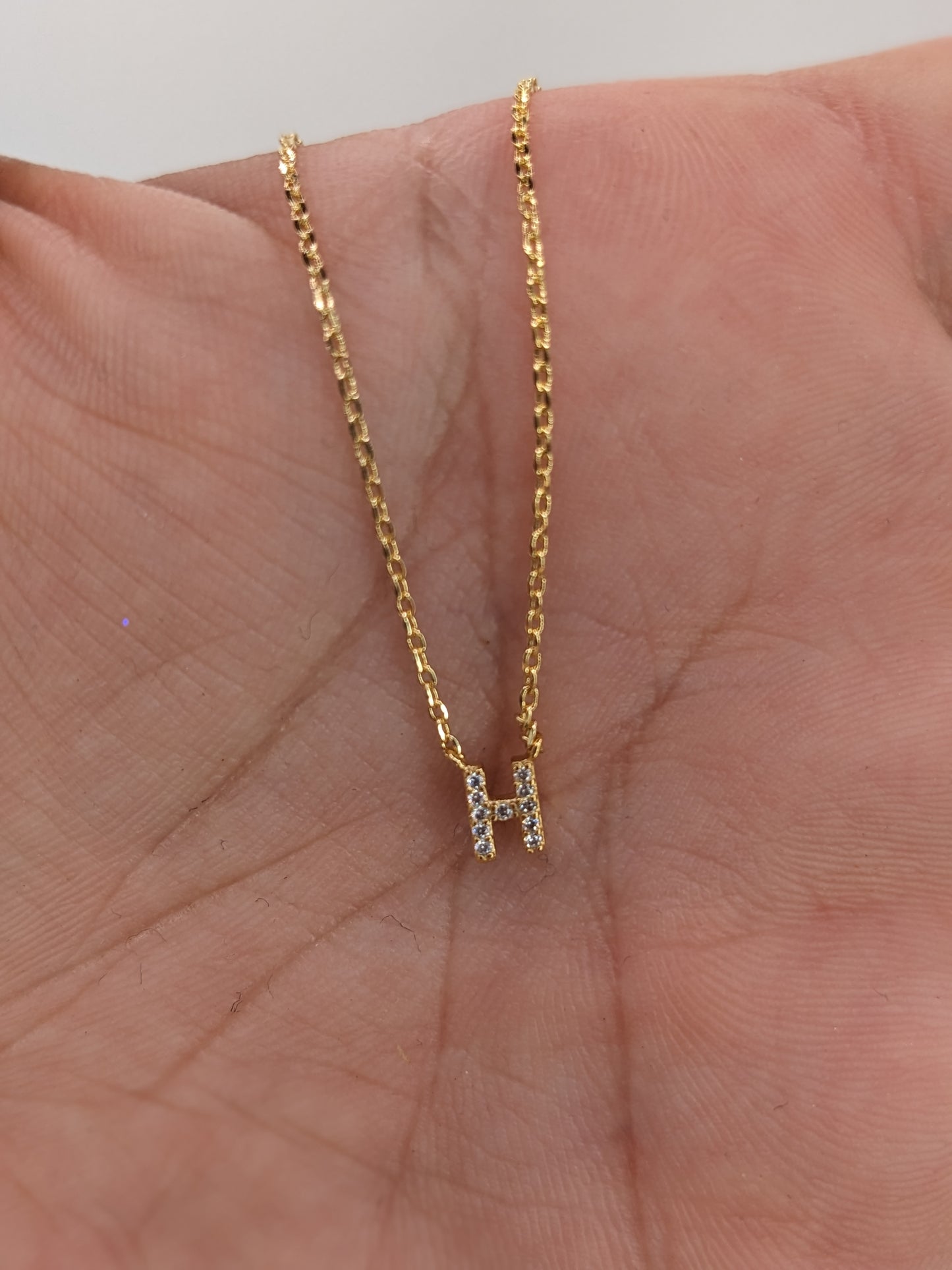 Dainty Mini Initial Necklace