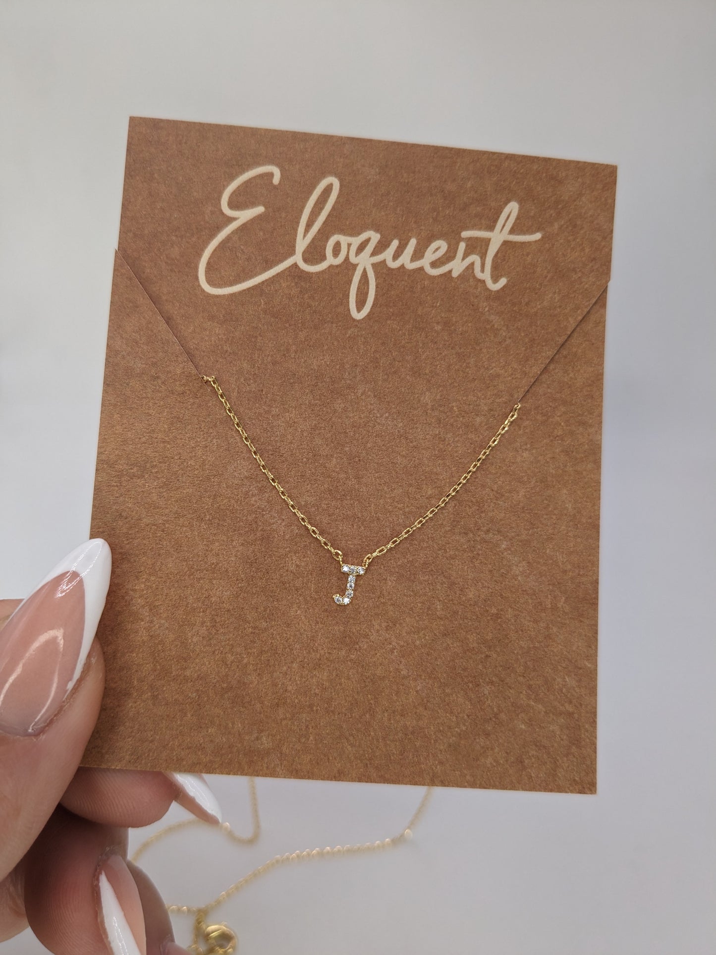 Dainty Mini Initial Necklace