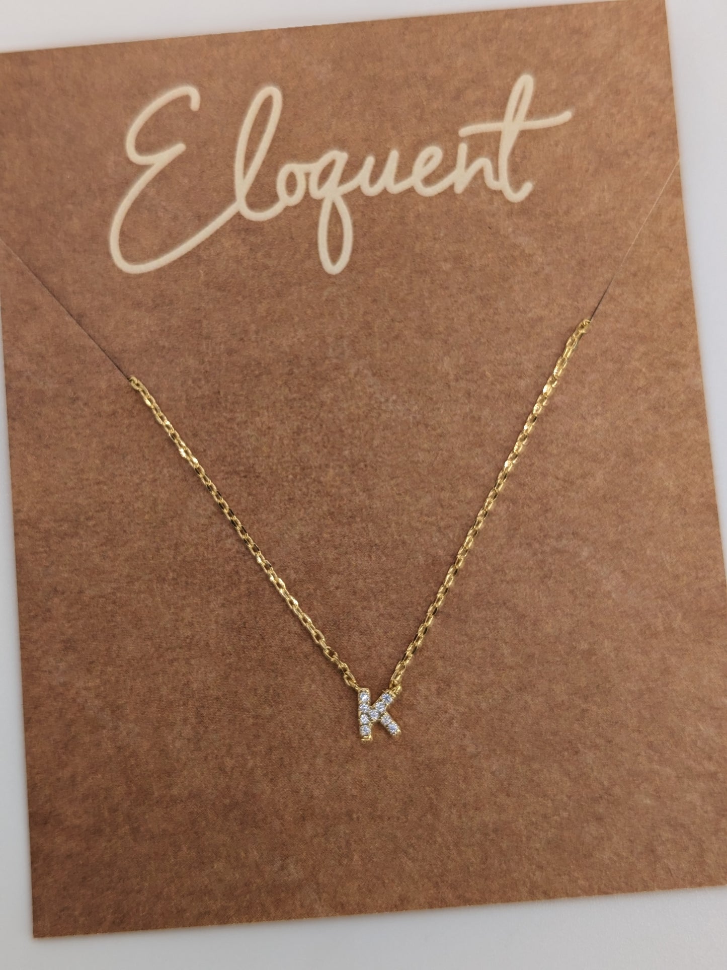 Dainty Mini Initial Necklace