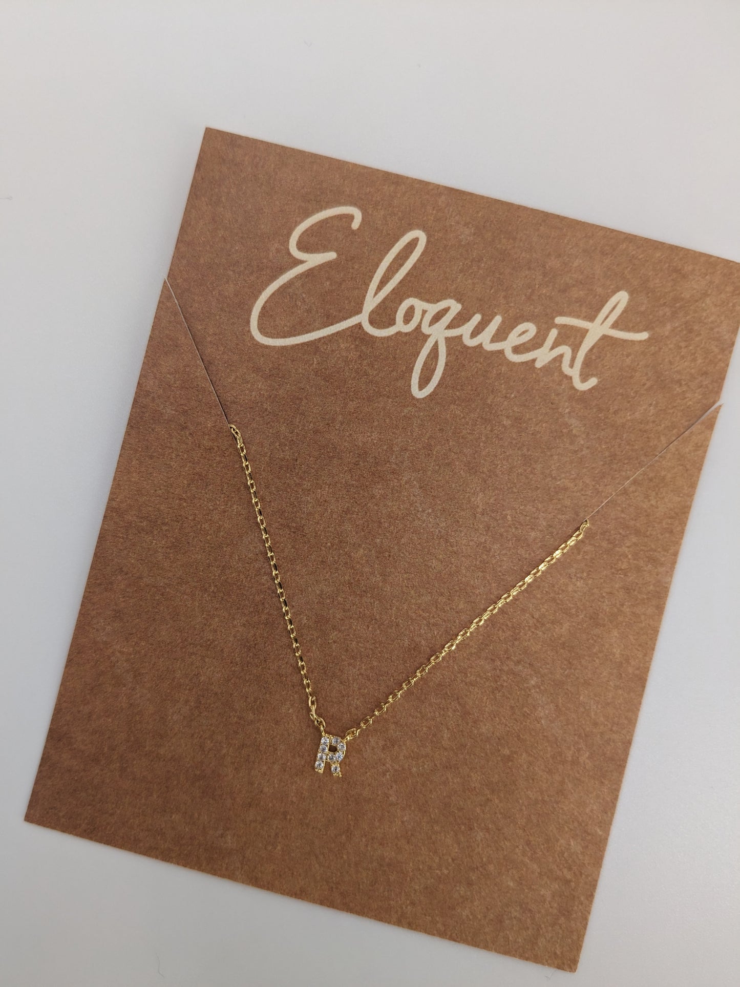 Dainty Mini Initial Necklace