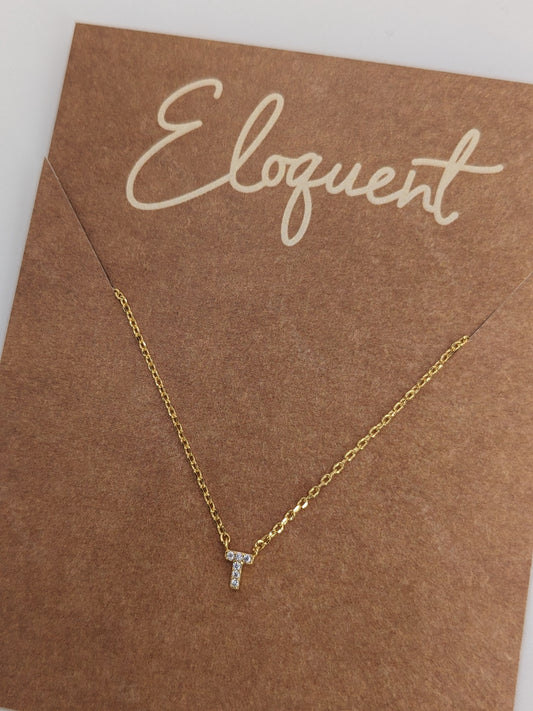 Dainty Mini Initial Necklace