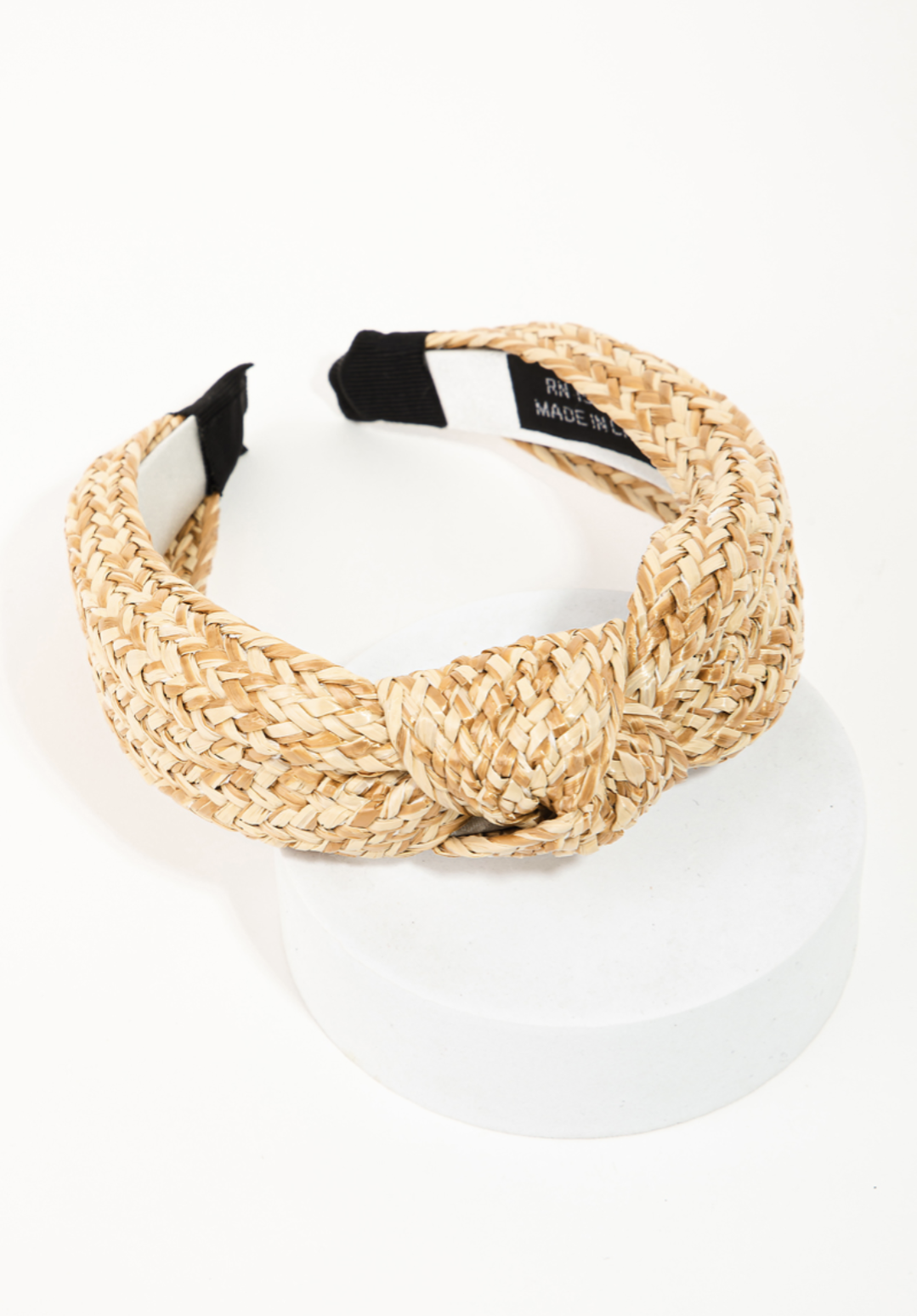 Natural Woven Knot Headband