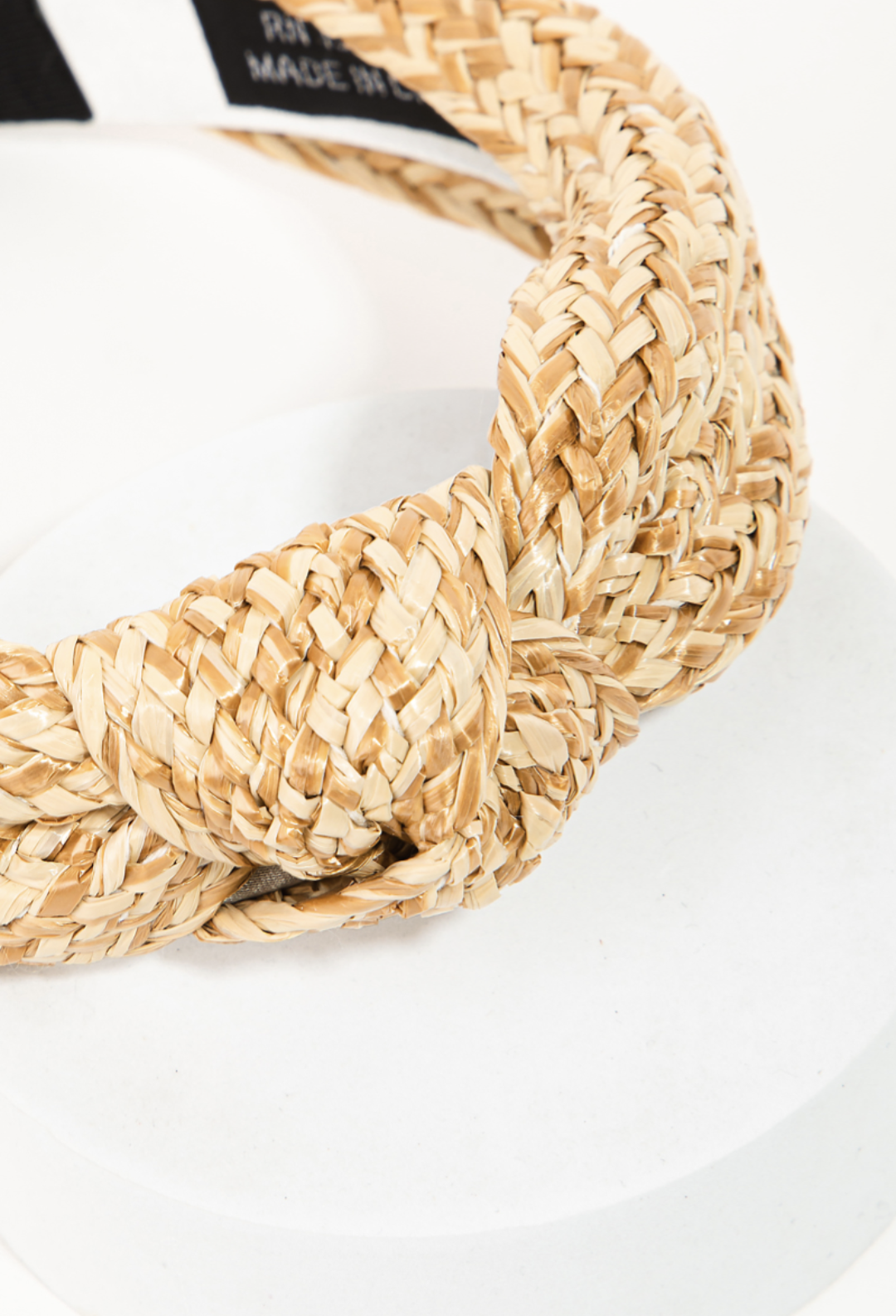 Natural Woven Knot Headband